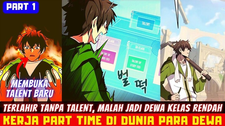 KERJA PART TIME DI DUNIA PARA DEWA❗Alur Cerita Manhwa Komik Anime