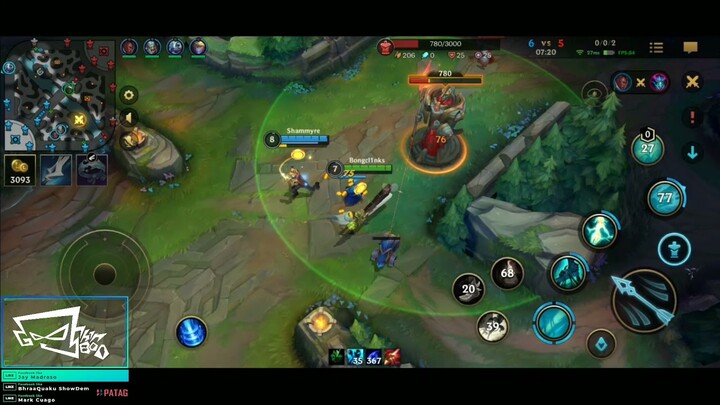 Senna Wild Rift Gameplay