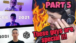 REACTING TO GBB 2021 WILDCARDS ! | KARA, CJ & MAX | PART 5