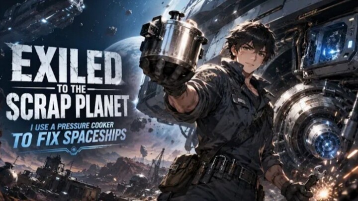 EXILED TO THE SCRAP PLANET TO FIX SPACESHIP