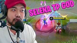 FREESTYLE SELENA TP SA MUKHA NG MGA KALABAN | MOBILE LEGENDS