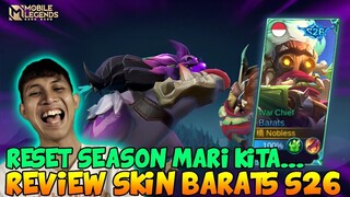 REVIEW SKIN SEASON BARATS S26 GRATIS - MOBILE LEGENDS