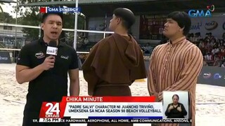 Padre Salvi and Renato in 24 Oras