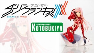 Unboxing Darling in the franxx Zero Two Kotobukiya