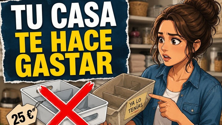 12 cosas que guardas en casa y te hacen gastar más