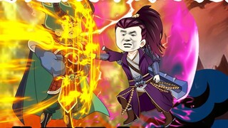 Ia menyeberang ke sungai sepuluh meter dan menyinggung lima sekte.