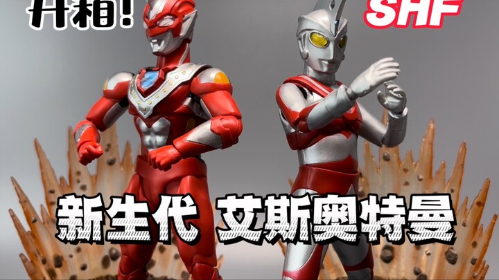 Pembukaan tercepat! Pengerjaannya rata-rata...catnya rusak! Ultraman Ace SHF Edisi Generasi Baru Set