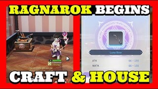 CARA CRAFTiNG WEAPON - ADA FiTURE HOUSE - RAGNAROK BEGiNS ( WEST )