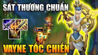 [LMHT Tốc Chiến] Vayne Xạ Thủ Gây Sát Thương Chuẩn Bắn Cực Thốn Team Bạn