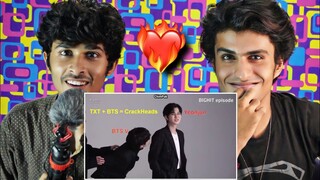 BTS And TXT Together interaction And Funny Moments REACTION jungkook,Bts Kim Teahyung And Bts Band
