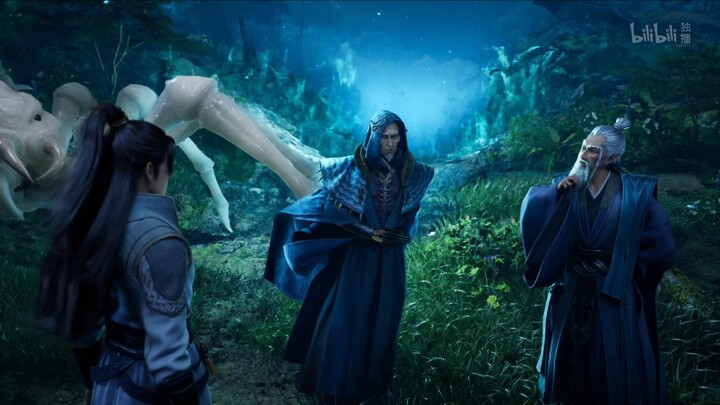 After keeping his true identity hidden for so long, Qingyi revealed everything to Han Li in just a f