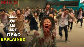 Netflix Series All of Us Are Dead (2022) | Movie Explained in Hindi | Zombies Summarized