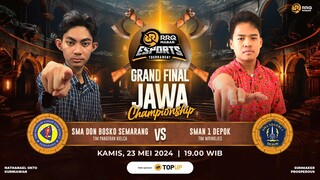 SMA DON BOSKO SEMARANG vs SMAN 1 DEPOK  [FINAL - RRQ MABAR ESPORTS TOURNAMENT JAWA CHAMP]