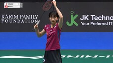 KFF Singapore Badminton Open 2024 | Tomoka Miyazaki (JPN) vs. Nguyen Thuy Linh (VIE) | Round 32