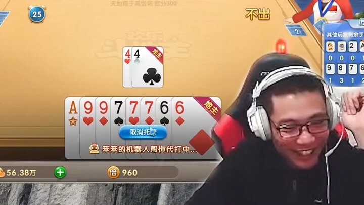 The only way to win—he’s encountered it!