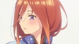 [Anime][The Quintessential Quintuplets] Senyum Miku Nakano yang Ceria