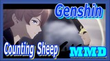 [Genshin, MMD] Zhongli & Tartaglia - Counting Sheep