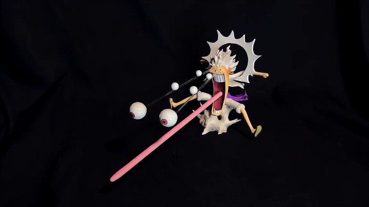 The process of making the Nika Luffy figure