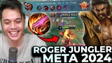 Roger Jungler Jadi Meta Paling OP Di 2024!! Sampe Panen 23 Kill Gini GW!! - Mobile Legends