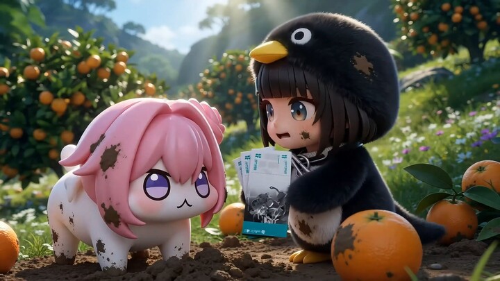 “กุ๊กๆ กักๆ! น้องเพนกวินจะชดใช้ให้โอดอร์โอรุนจินะ!” 【ดินแดนมืดมิด】