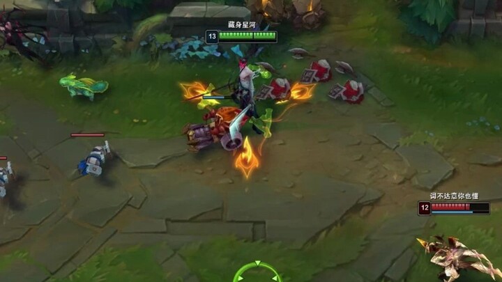 Blocked 5,000 damage in four minutes—absolutely insane—top-tier supermodel