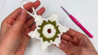 10 Minute Easiest & Cute Christmas Ornament❄️