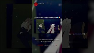 One of the best sword clashing fights 🥶🔥 #anime #animememes #animeedits #shorts