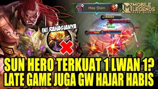 TERNYATA INI RAHASIANYA LAWAN SUN, BUILD BALMOND PALING SAKIT SEASON 19 - MLBB