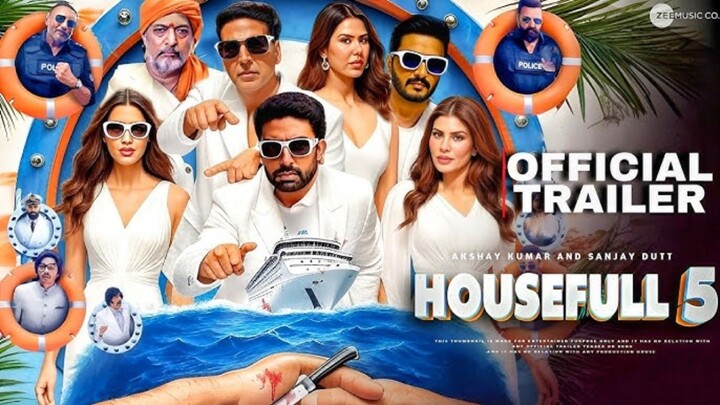 Housefull 5 _ Official Trailer _ Sajid Nadiadwala _ Tarun Mansukhani _ In Cinemas on 6th June 2025