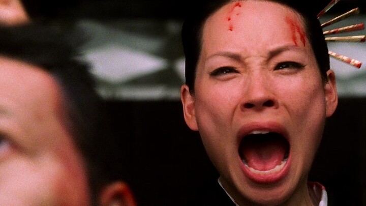 "Kill Bill" super classic scene, big gangster sister, super cool character appearance!