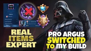 Argus Best Build // Top Globals Are Switching to my Build // Mobile Legends