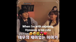 #Business proposal #Ahnhyoseop #Kimsejeong #Hyoseop's cute sides 😘