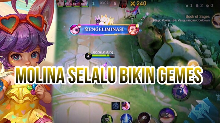 MOLINA SELALU BIKIN GEMES