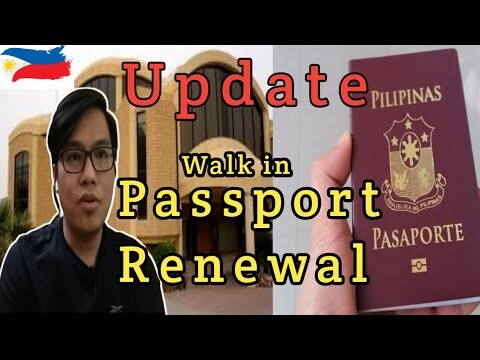 PASSPORT RENEWAL WALK IN