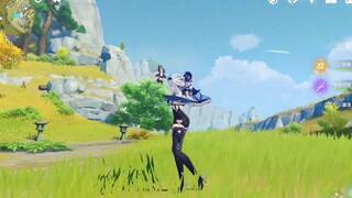 [原神]如何解决只有无工的优菈却被无工挡屁股这件事