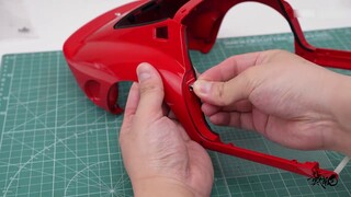 Countdown to the end! DeAgostini 1/8 Ferrari 250GTO body assembly