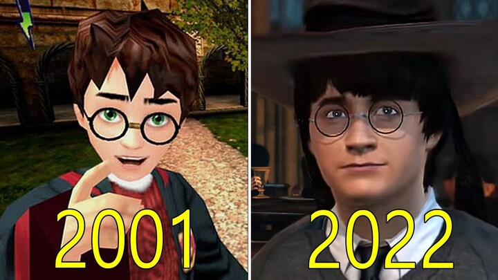 Evolution Of Harry Potter Games 2001 - 2022