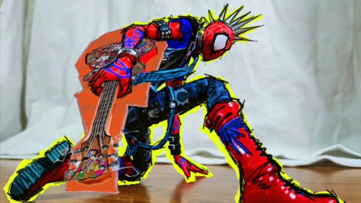 SHF 朋克蜘蛛侠 pose/后期尝试