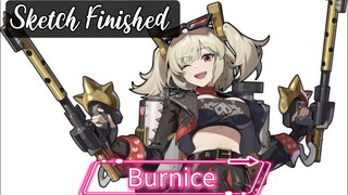 Draw Burnice From Zenless Zone Zero (Sketch Finish)