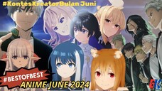 Best Anime Juni 2024 yang wajib kalian tonton!