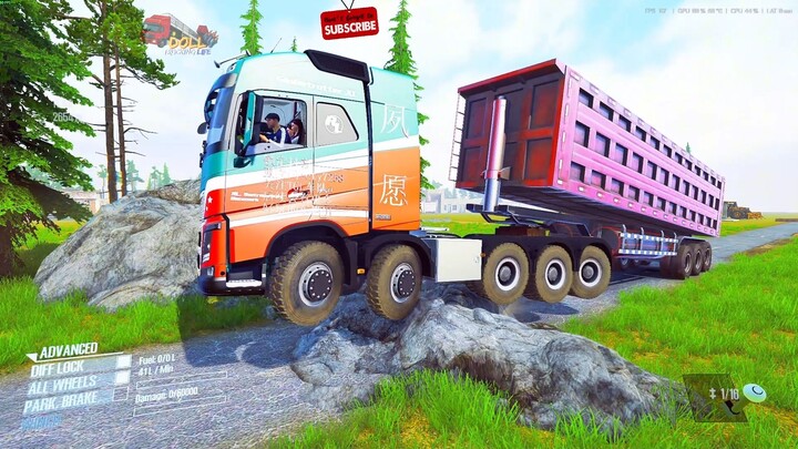 Truck VS Speedbumps Eps 9