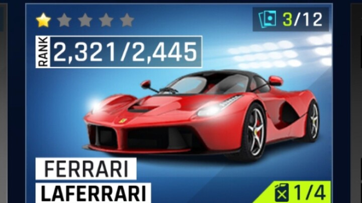 Unlocking Ferrari laferrari in asphalt 9 gameplay-part 1