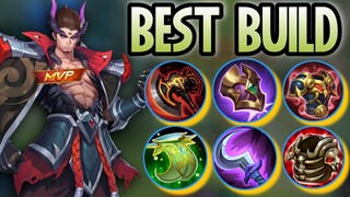 Godly Life Steal | Yu Zhong Best Build in 2022 | Build Top 1 Global Yu Zhong Gameplay - MLBB