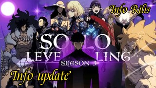 INFO RILIS SOLO LEVELING SEASON 3 / INI ALASAN KENAPA LAMA UPDATE???