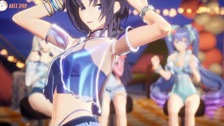 【ซูเปอร์รีโซลูชั่น 4K】เจียเล่อ เต้นรำ "Thumbs Up"