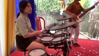 Hoa Cài Mái Tóc Mc Hát Mở Màng Cực Xung | Drum Ni Ni