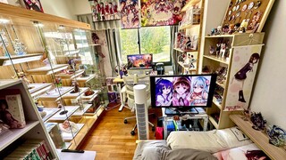 Butuh waktu lima tahun! Ruang otaku dua dimensi yang dibuat dengan cermat, rumah bahagia otaku yang 