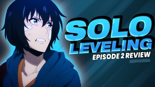 PETUALANGAN BERBAHAYA DI DUNGEON! | SOLO LEVELING EPISODE 2 #ANIMEREVIEW EP.7