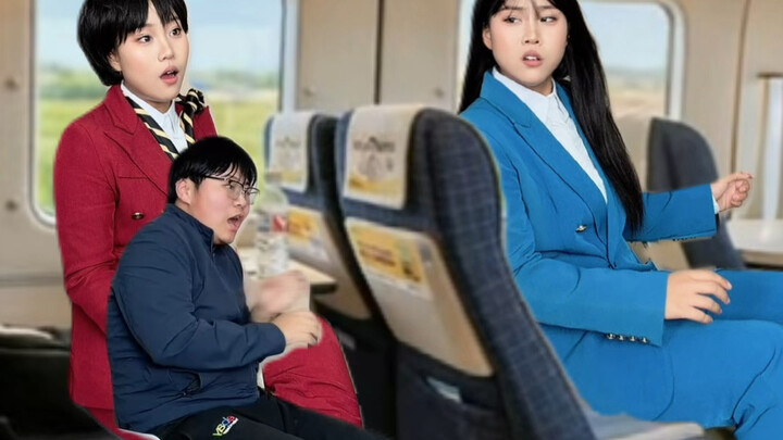 How Would You Handle This Kid on the High-Speed Train? #High EQ