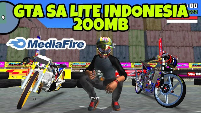 REVIEW GTA SAN ANDREAS ANDROID FULL MOD MOTOR DRAG DAN GRAFIK FULL HD